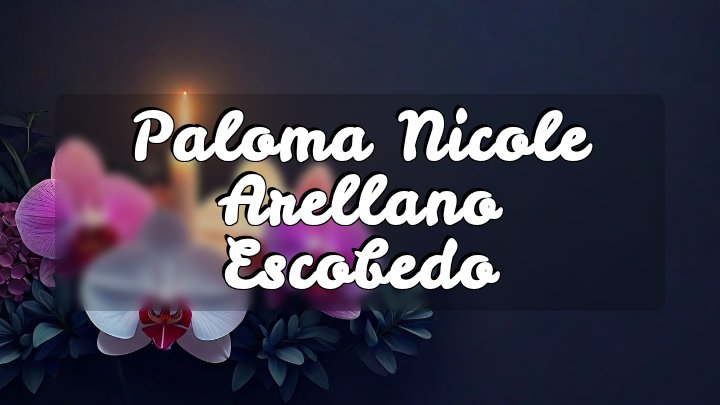 Paloma Nicole Arellano Escobedo, Durango, MX